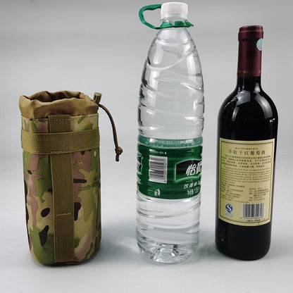 Outdoor Camping Hiking Drawstring Water Bottle Holder