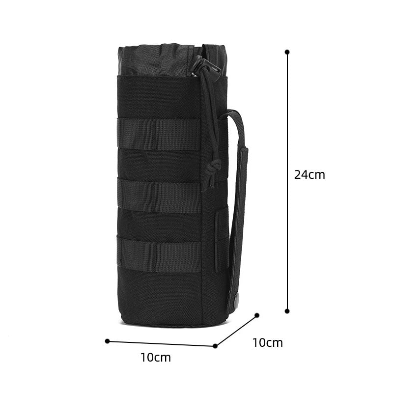 Military Outdoor Camping Hiking Drawstring Water Bottle Holder