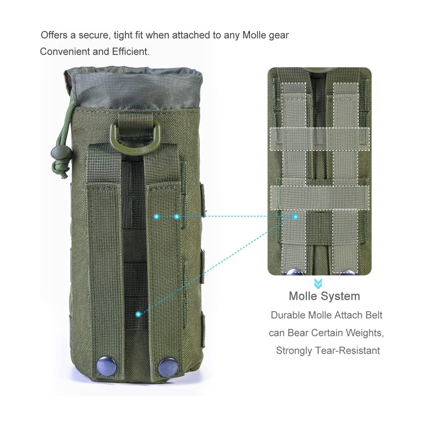 Bag Pouch Holder Military Outdoor Travel Camping Hiking