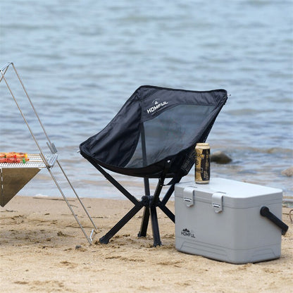 Camping Chair Portable Beach Hiking Picnic Seat Fishing Tools Chair