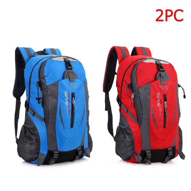 Two Outdoor Sports Backpacks Men and Women High Quality