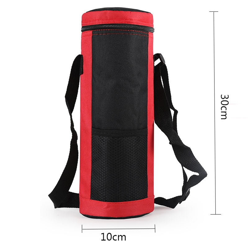 Universal Water Bottle Pouch High Capacity Insulated Cooler Bag