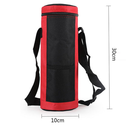 Universal Water Bottle Pouch High Capacity Insulated Cooler Bag