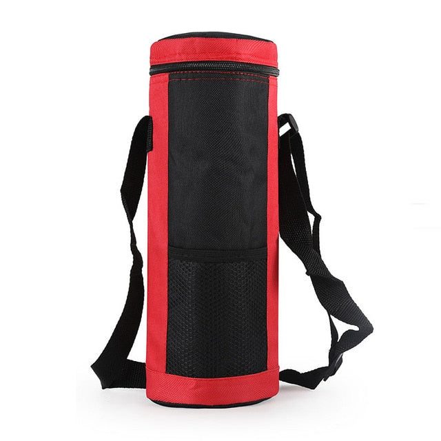 Universal Water Bottle Pouch High Capacity Insulated Cooler Bag