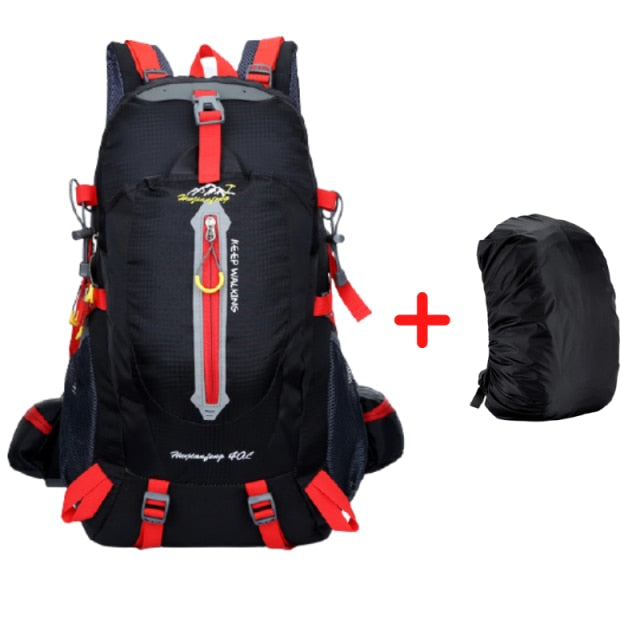 Waterproof Climbing Backpack Rucksack 40L Outdoor Sports Bag