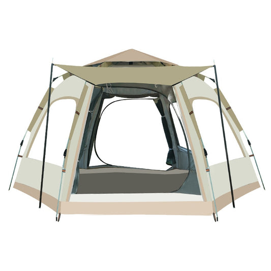 3-4/5-8 Person Pop Up Tent for Camping Outdoor Dome Tent