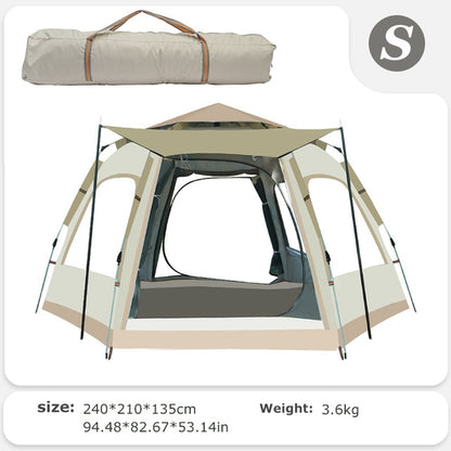 3-4/5-8 Person Pop Up Tent for Camping Outdoor Dome Tent