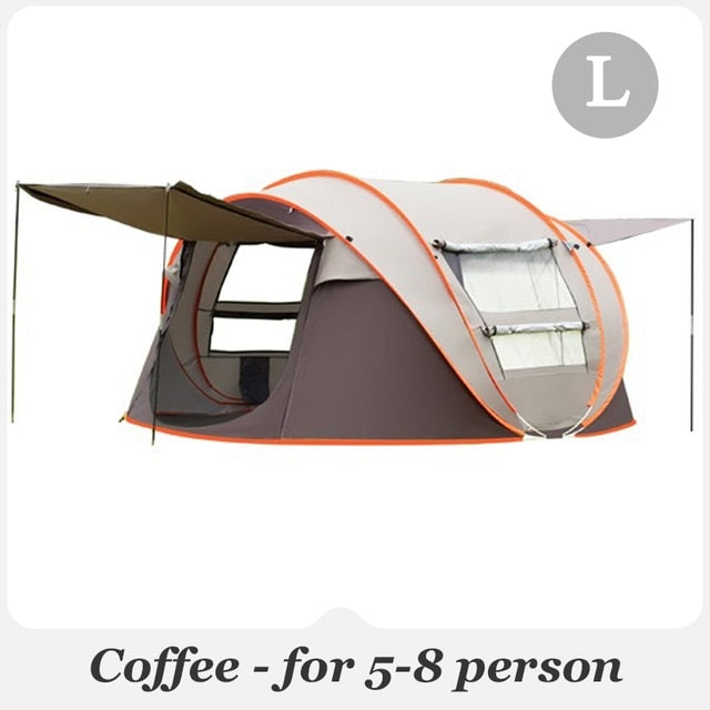 Pop Up Tents for Camping 3-4/5-8 Person Waterproof