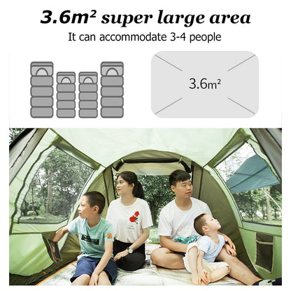 Pop Up Tents for Camping 3-4/5-8 Person Waterproof