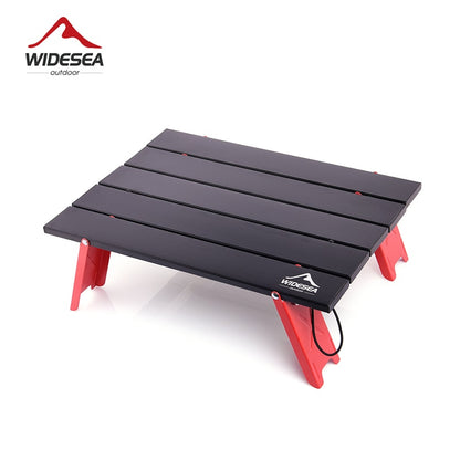 Table for Outdoor Picnic Barbecue Tours Tableware Ultra Light Folding Computer Bed Desk