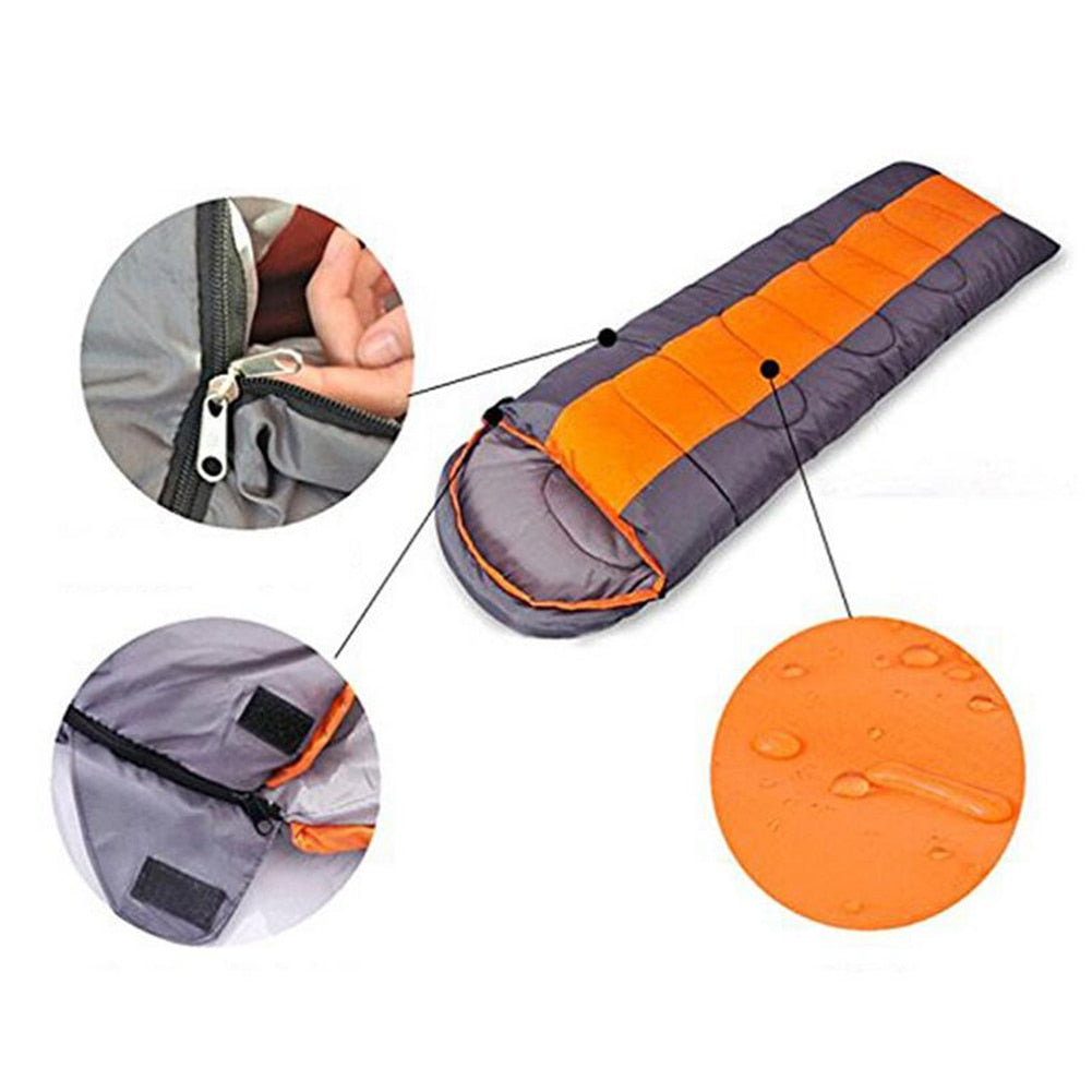 Windproof Sleeping Bag for Adults Outdoor Camping